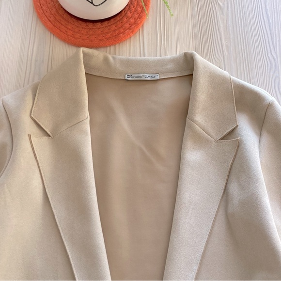 NWOT Zara Basic Blazer size XS - Picture 2 of 9
